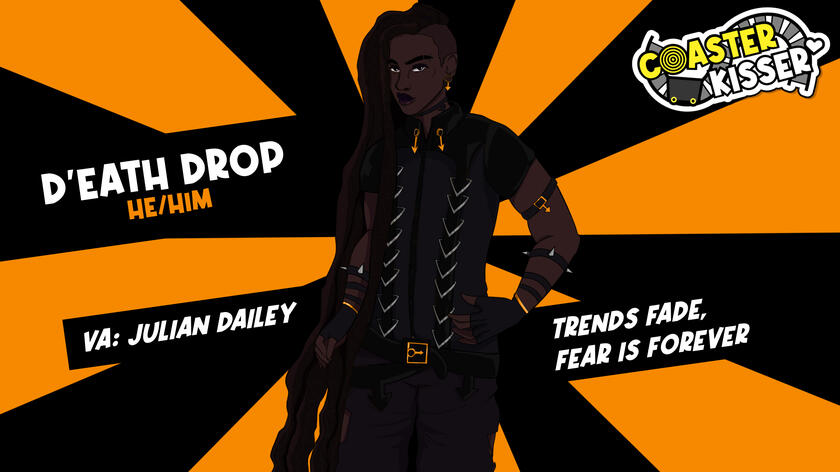 D'eath Drop he-him VA Julian Dailey Trends Fade, fear is forever