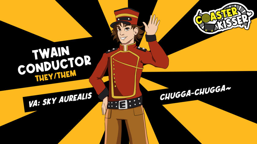 Twain Conductor they-them VA Sky Aurealis Chugga-chugga~