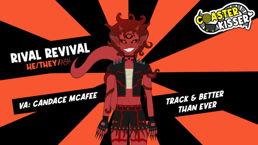 Rival Revival he-they-ask VA Candace McAfee Track & better than ever