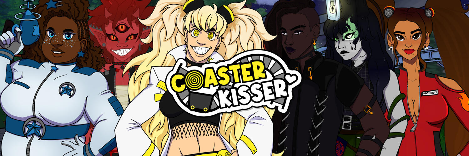 Coaster Kisser icon Coaster Kisser icon featuring our protagonist, Grin Barrett